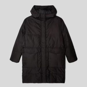 Everlane ReNew Long Parka in black - size XL Men